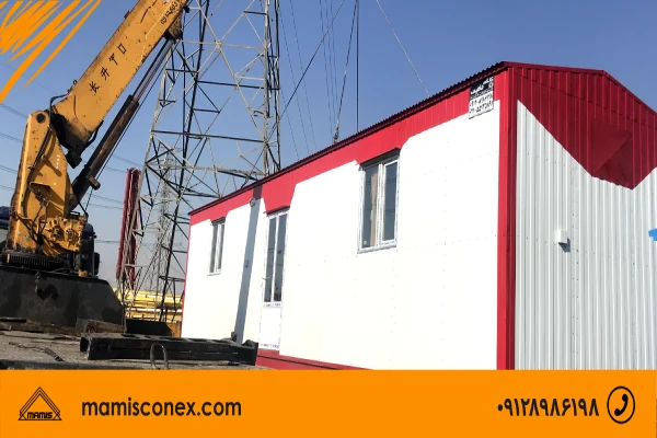 جابجایی و حمل کانتینر با جرثقیل