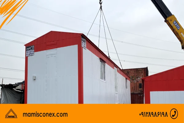 جابجایی و حمل کانتینر با جرثقیل